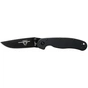 Ніж Ontario Knife RAT II D2 Black, Black Blade (ON8830) - зменшене зображення 1