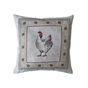Наволочка Прованс декоративна Біла курочка 45х45 (026031) - зменшене зображення 1