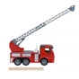 Спецтехніка Same Toy инерционная Truck Пожарная машина с лестницей (98-616Ut) - зменшене зображення 2