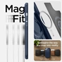 Чохол до мобільного телефона Spigen Apple iPhone 15 Mag Armor MagFit Navy Blue (ACS06816) - уменьшенное изображение 10