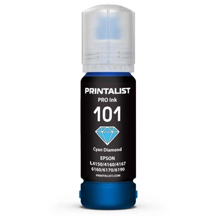 Чорнило Printalist Epson L4150/4160 70г Cyan (PL101C) зображення 1