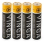 Батарейка AAA LR03 Alkaline 4pcs Blister Vinga (VJABAAA4) - зменшене зображення 2