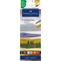 Художественный маркер Faber-Castell набор акварельных двухсторонних Goldfaber Aqua Dual Marker Tuscany, 6 цветов (32147) - уменьшенное изображение 1