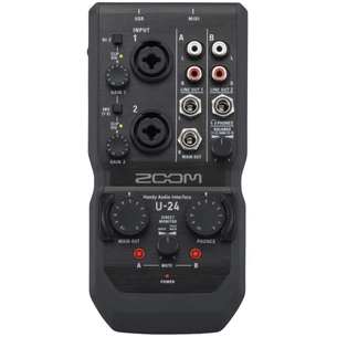 Аудиоинтерфейс Zoom U-24 (283478) изображение 1