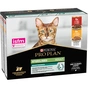 Вологий корм для кішок Purina Pro Plan Sterilised Мультипак яловичина та курка 10 x 85 г (8445290855473) - зменшене зображення 2
