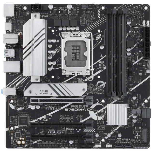 Материнська плата ASUS PRIME B760M-A D4 - изображение 1