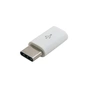 Перехідник Lapara USB 3.1 Type-C male to Micro USB female OTG (LA-Type-C-MicroUSB-adaptor white) - зменшене зображення 1
