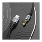 Кабель мультимедійний USB-C to 3.5mm M 1.0m Black HOCO (6942007608824) - зменшене зображення 9