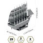 Конструктор Metal Time Коллекционная модель SS Great Britain Корабль (MT080) - уменьшенное изображение 4