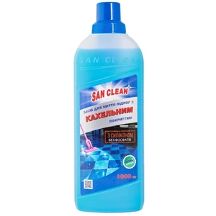 Засіб для миття підлоги San Clean для плитки та кахлю 1 кг (4820003541678) зображення 1