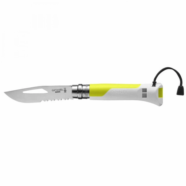 Ніж Opinel №8 Outdoor White/Yellow (002320) - зображення 1
