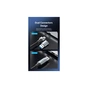 Перехідник USB-C + USB-A to RJ45 Ethernet 2500Mbps gray Vention (CFUHB) - зменшене зображення 5
