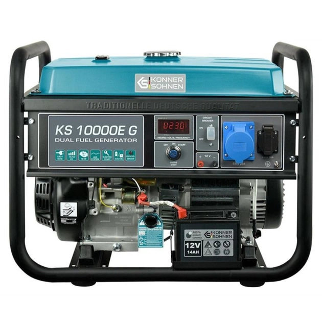 Генератор газобензиновий Konner&Sohnen KS 10000E G - зображення 5