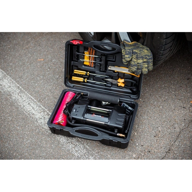 Автомобільний компресор Poputchik 85л/хв, 10 А (13-015-IS) - picture 8