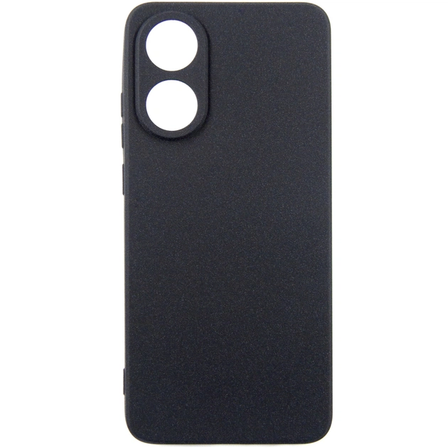 Чохол до мобільного телефона Dengos Carbon Oppo A78 4G (black) (DG-TPU-CRBN-185) - зображення 1