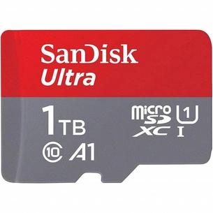 Карта пам'яті SanDisk 1TB microSDXC UHS-I Card A1 Class 10 (SDSQUA4-1T00-GN6MN) зображення 1