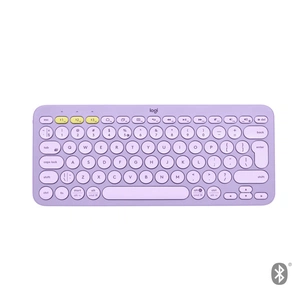 Клавіатура Logitech K380 Multi-Device Bluetooth UA Lavender Lemonade (920-011166) зображення 1