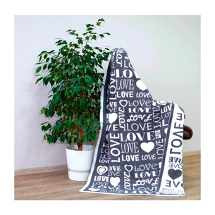 Плед Прованс Big Love Графітовий 90х130 см (17339) зображення 1