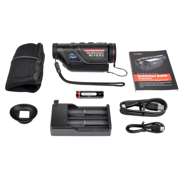 Монокуляр Guide Тепловізійний TD431 LRF 384x288px 35mm (з далекоміром) (747138) - picture 11