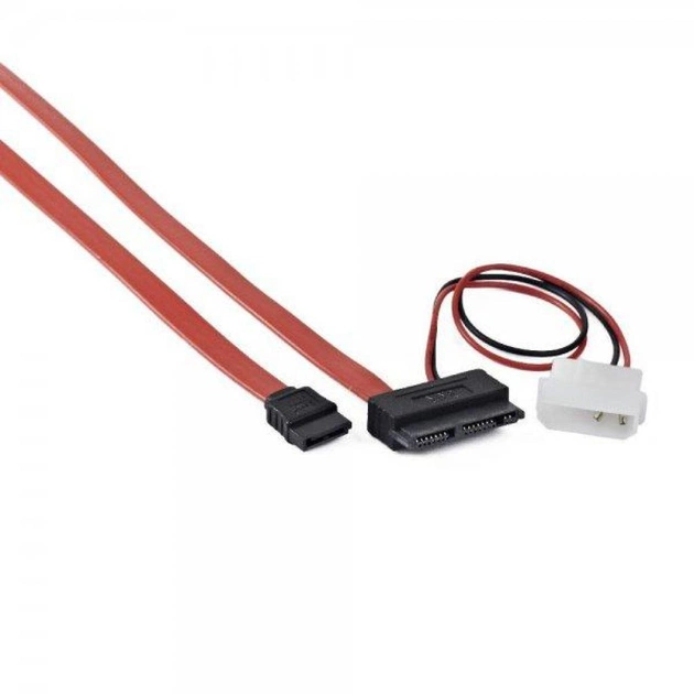 Кабель для передачі даних Molex+SATA to MicroSATA 0.25m Cablexpert (CC-MSATA-001) - picture 3