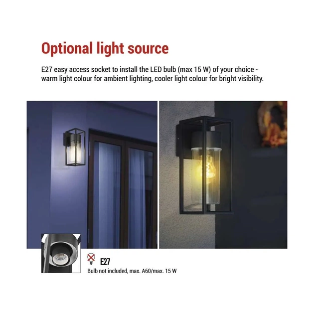 Світильник EMOS E27 15 Вт IP44 (ZGI010P) - picture 12