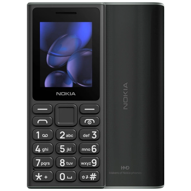 Мобільний телефон Nokia 105 DS 2024 Black - зображення 1