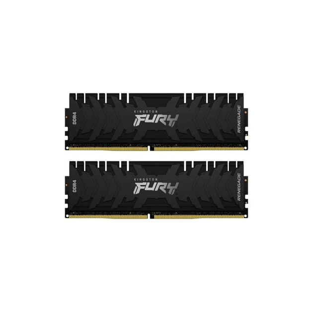 Модуль пам'яті для комп'ютера DDR4 32GB (2x16GB) 4266 MHz Renegade Black Kingston Fury (ex.HyperX) (KF442C19RB1K2/32) - изображение 1