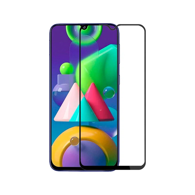 Стекло защитное PowerPlant Full screen Samsung Galaxy M21 2020 (M215F) (GL608690) - изображение 1