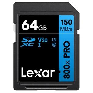 Карта пам'яті Lexar 64GB SDXC class 10 UHS-I (LSD0800P064G-BNNNG) зображення 1
