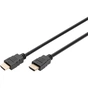 Кабель мультимедийный HDMI M to HDMI M 2.0m 4K60Hz w/Ethernet black Digitus (DB-330123-020-S) - уменьшенное изображение 1