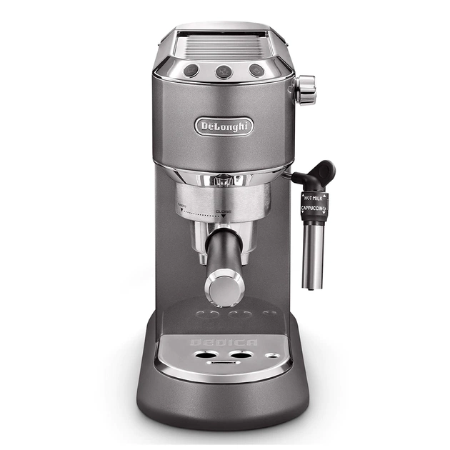 Ріжкова кавоварка еспресо DeLonghi EC785GY - зображення 1