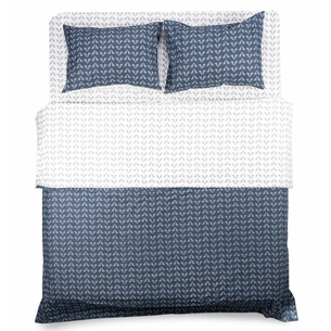 Постільна білизна Ardesto Gloria сатин синій євро 200х220 (ART2022DB) зображення 1