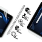 Плівка захисна Armorstandart Hyundai HYtab Plus 10.1 LTE (ARM69334) - зменшене зображення 2
