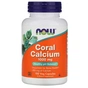Мінерали Now Foods Кораловий Кальцій, Coral Calcium, 100 вегетаріанських капсул (NOW-01273) - уменьшенное изображение 1