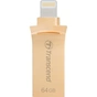 USB флеш накопичувач Transcend 64GB JetDrive Go 500 Gold USB 3.1/Lightning (TS64GJDG500G) - зменшене зображення 3