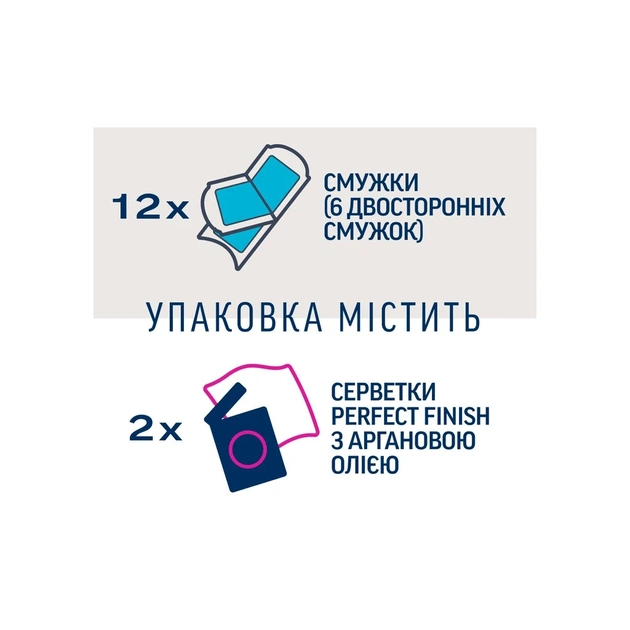 Воскові смужки Veet Professional для чутливої шкіри з Олією мигдалю 12 шт. (5900627027259) - picture 7