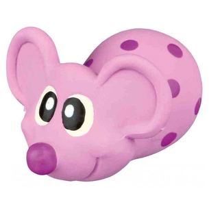 Іграшка для собак Trixie Миша з пискавкою в горошок Латекс 8 см (4011905351704) зображення 1