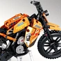 Конструктор Technic Racing Bike Off-Road (NO.47105) Orange 506 деталей - зменшене зображення 5