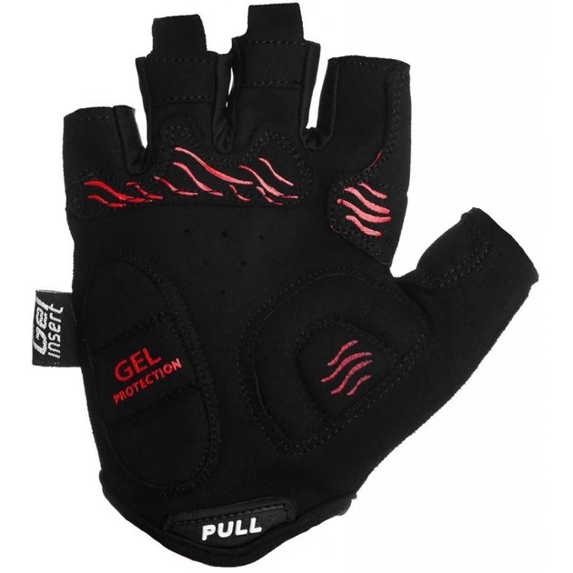 Велорукавиці PowerPlay 5013 Red L (5013D_L_Red) - зображення 3