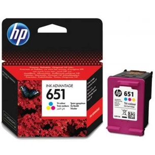 Картридж HP DJ No.651 Color Ink Advantage (C2P11AE) зображення 1