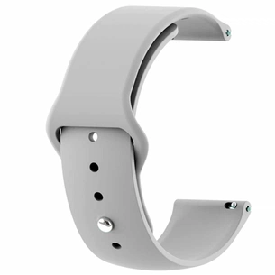 Ремінець до смарт-годинника Armorstandart Silicone Watch Strap 20mm Light Grey (ARM60517) зображення 1