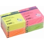 Бумага для заметок Buromax with adhesive layer 76х76мм, 100sheets, NEON colors (BM.2312-98) - уменьшенное изображение 1