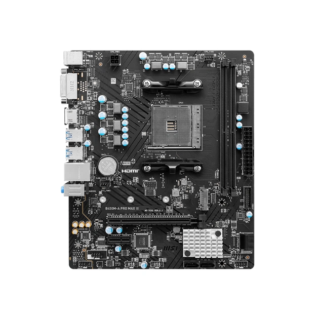 Материнська плата MSI B450M-A PRO MAX II - зображення 1
