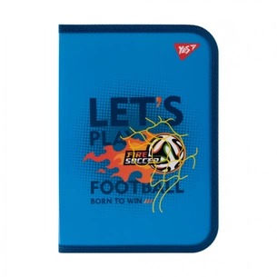 Папка для зошитів Yes пластикова на блискавці Football В5 (492205) зображення 1