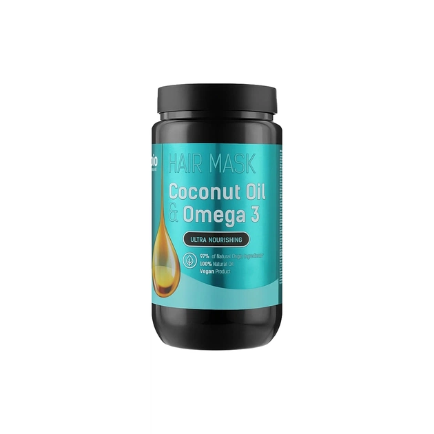 Маска для волос Bio Naturell Coconut Oil & Omega 3 946 мл (4820168433979) - изображение 1
