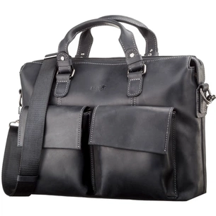 Сумка Shvigel Шкіряна Чорна (11111) зображення 1