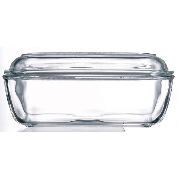 Маслянка кухонна Luminarc Butter Clear 17 см (N3913) - picture 5