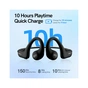 Навушники QCY Crossky Link T22 Midnight Black (1033268) - зменшене зображення 7