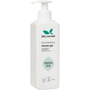 Гель для душу DeLaMark з ароматом тропічного алое 400 мл (4820152331915) зображення 1