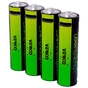 Акумулятор Verico AAA USB Type-C 600mAh 1.5V Li-ion * 4 (LoopEnergy) (1UDBT-A2WEBC-NN) - зменшене зображення 1